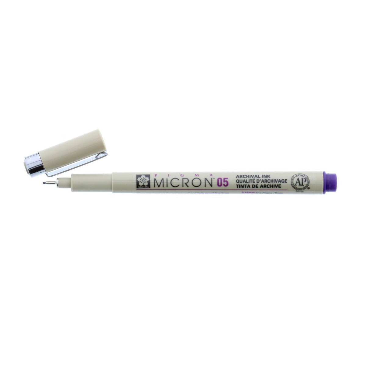 Sakura Pigma Micron Pen 05 (.45mm) Purple - merriartist.com