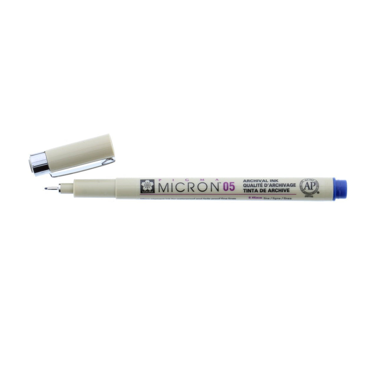 Sakura Pigma Micron Pen 05 (.45mm) Royal Blue - merriartist.com