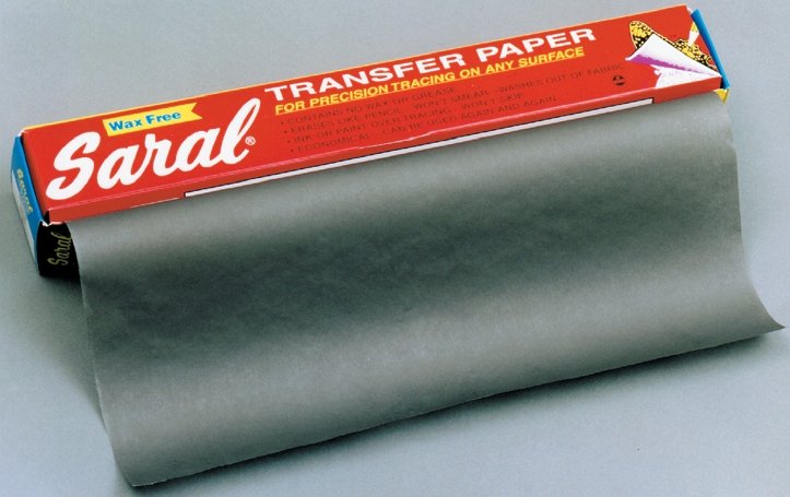Saral Transfer Paper - 12 inch by 12 ft roll - Graphite (gray) - merriartist.com