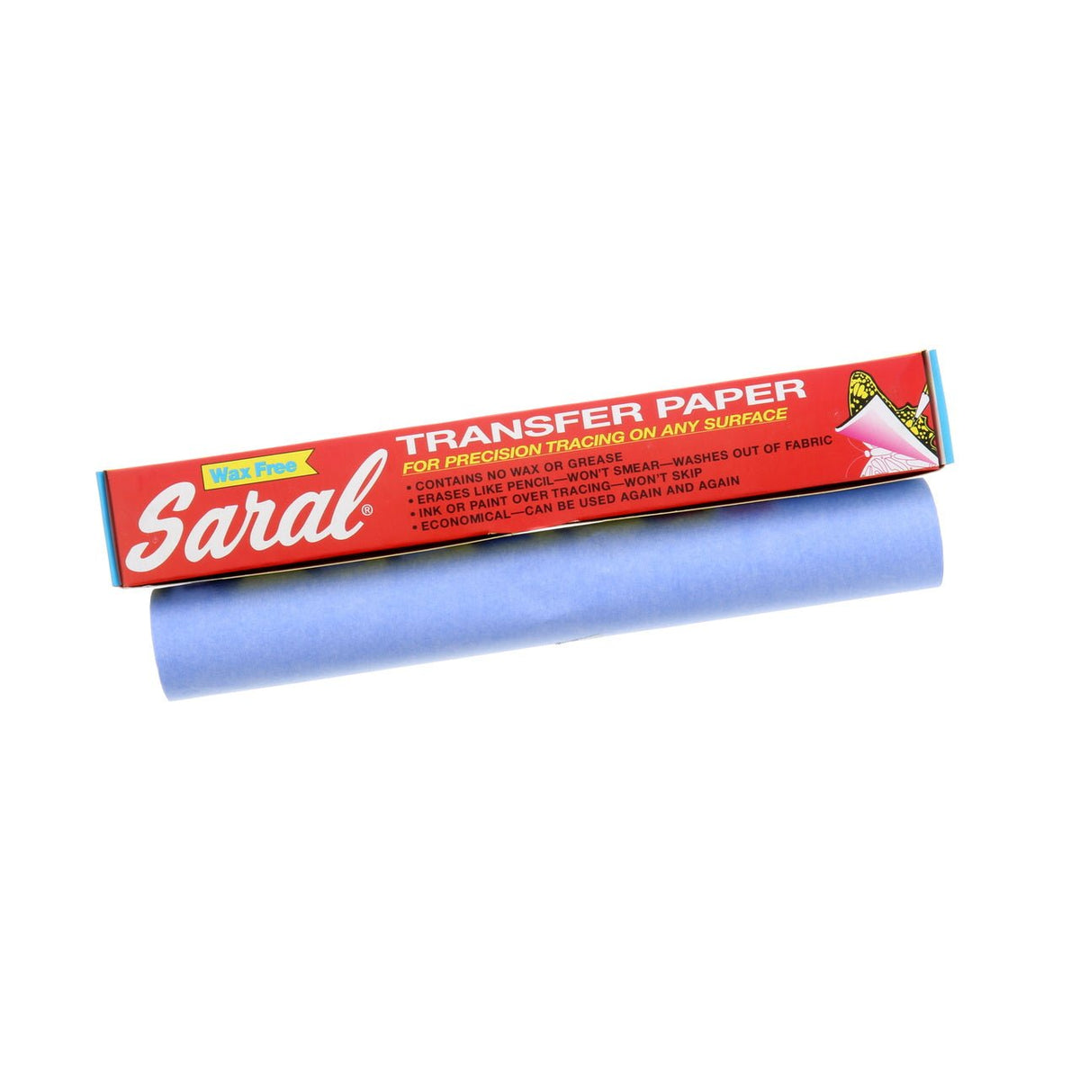 Saral Transfer Paper - 12 inch by 12 ft roll - Non-photo Blue - merriartist.com