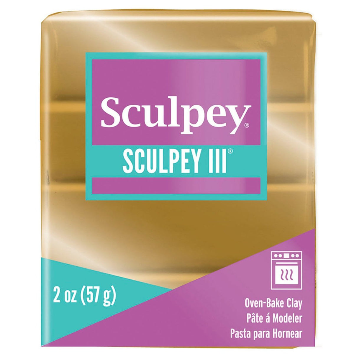 Sculpey III 2 oz - Jewelry Gold - merriartist.com