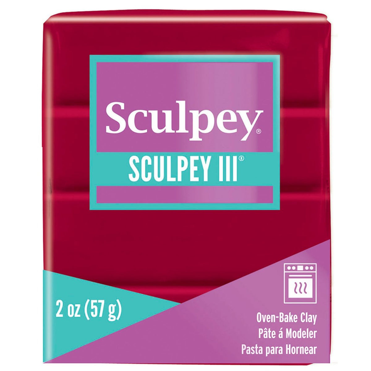 Sculpey III 2 oz - Red - merriartist.com