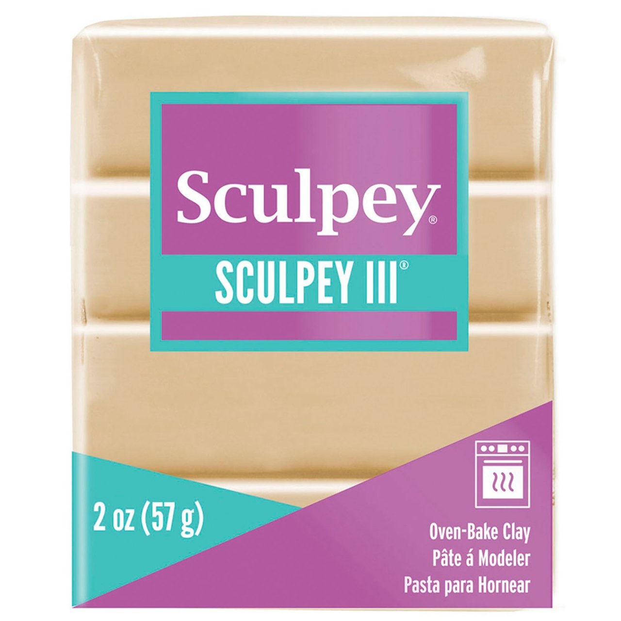 Sculpey III 2 oz - Tan - merriartist.com