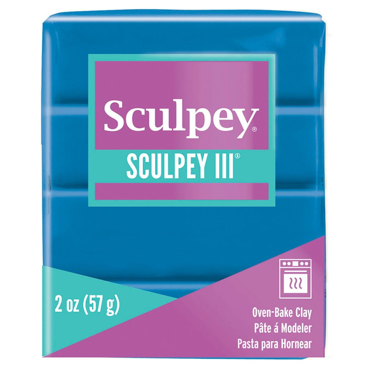 Sculpey III 2 oz - Turquoise - merriartist.com