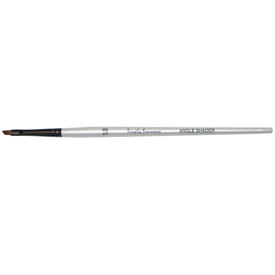 Simply Simmons Brush - Angle Shader 1/8 inch - merriartist.com