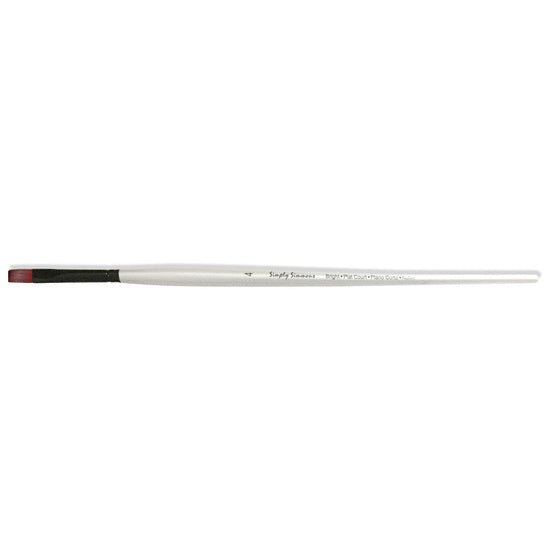 Simply Simmons Extra-Firm Synthetic Long Handle Bright 4 - merriartist.com