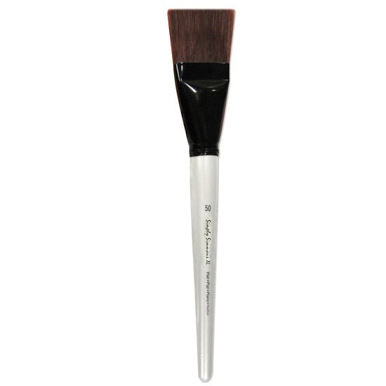 Simply Simmons XL Brush - Stiff Synthetic Flat 50 - merriartist.com