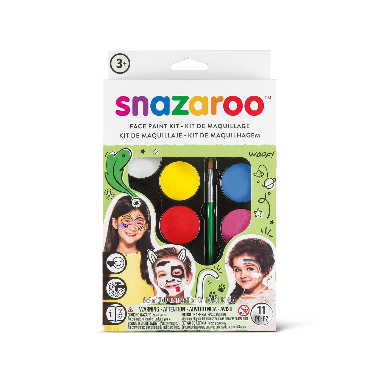 Snazaroo Rainbow Face Painting Kit - merriartist.com