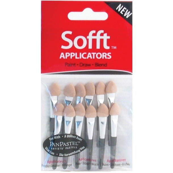 Sofft Tools Applicators & Replacement Heads Mini Applicator 12 pack - merriartist.com