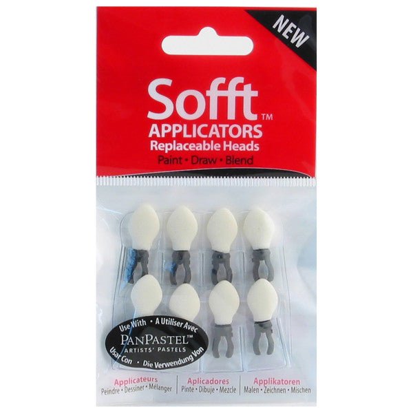 Sofft Tools Applicators & Replacement Heads Replaceable Heads 8 pack - merriartist.com
