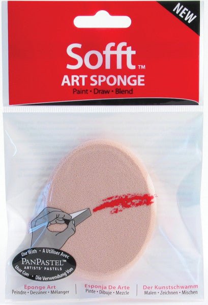 Sofft Tools Big Oval Art Sponge - merriartist.com