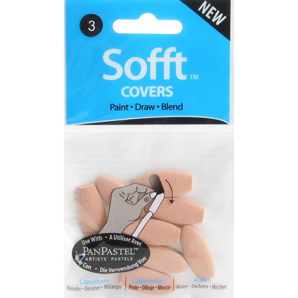 Sofft Tools Knives & Covers #3 Oval Covers - 10 Pack - merriartist.com