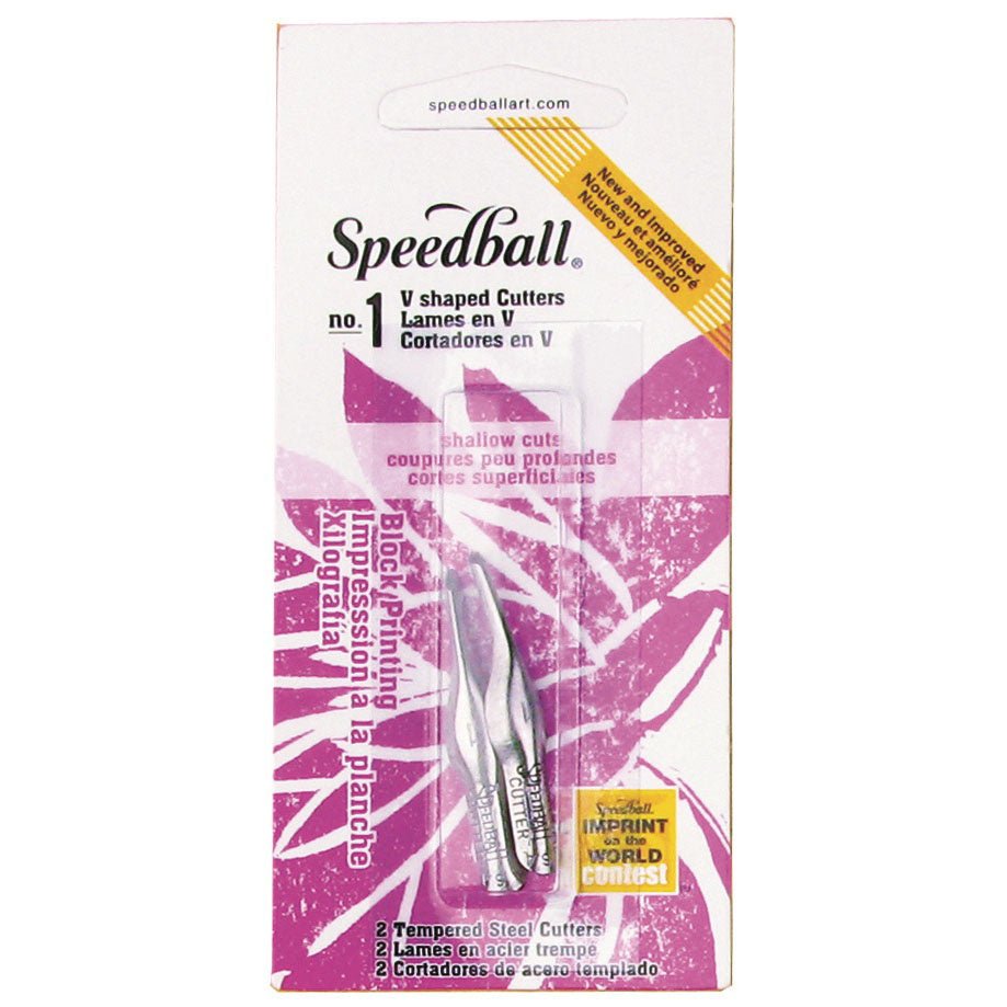 Speedball Lino cutter blades #1 (2 pack)