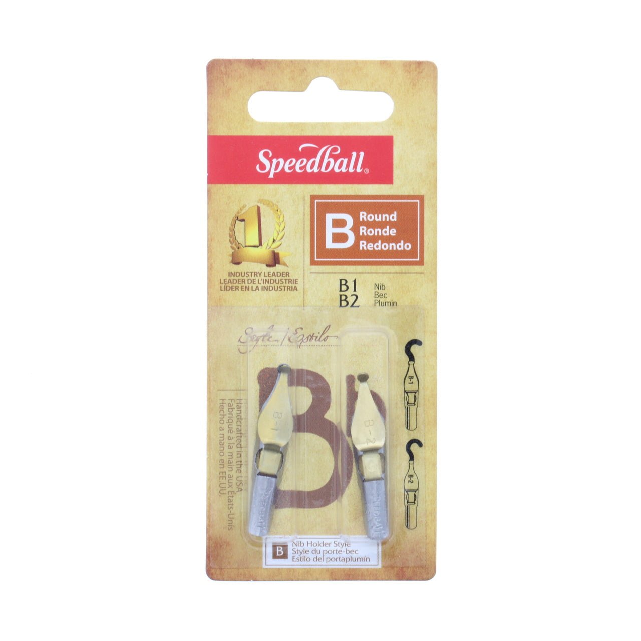 Speedball Pen Nib 2-pack - B1 & B2 - merriartist.com