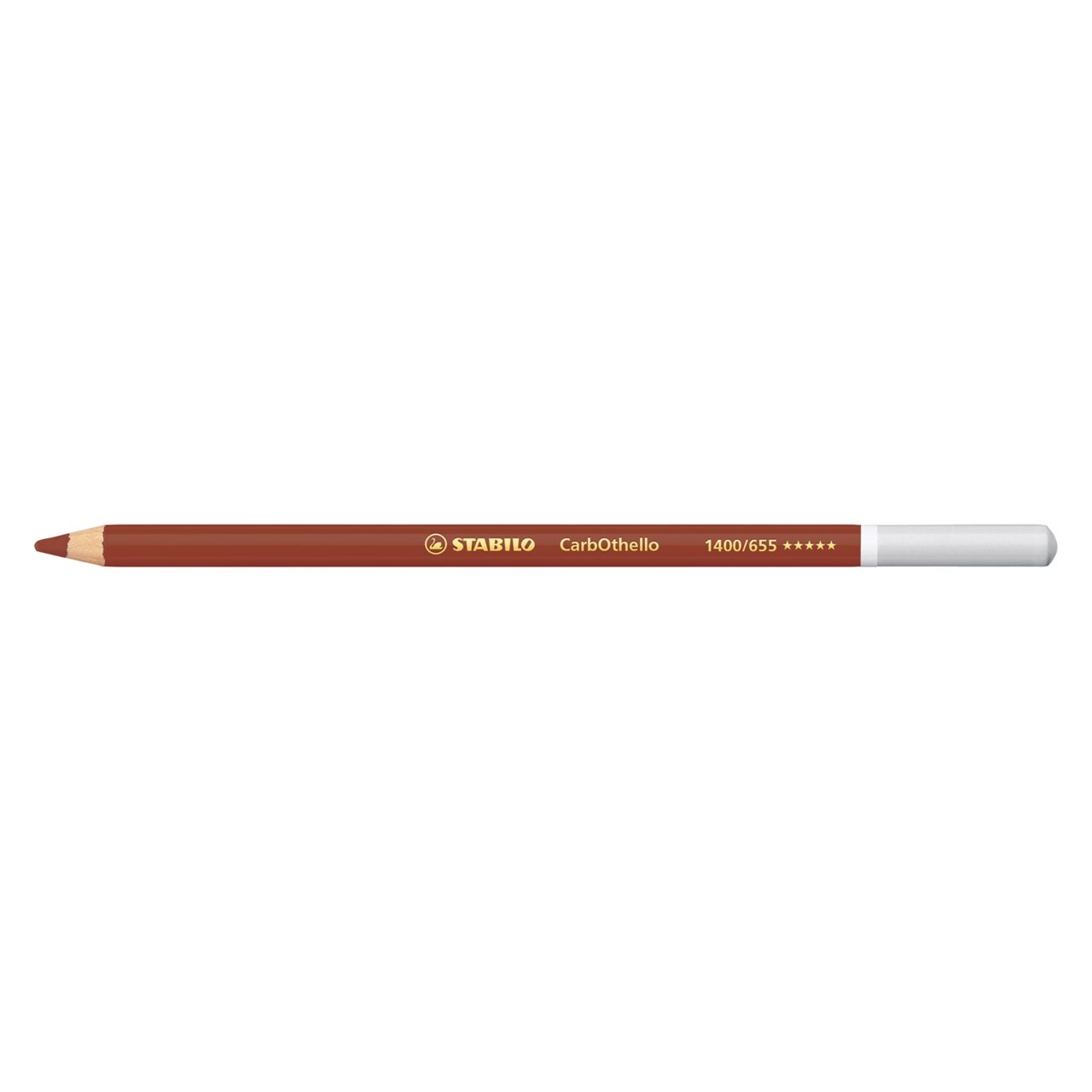 Stabilo Carbothello Pastel Pencil 655-English Red Deep - merriartist.com