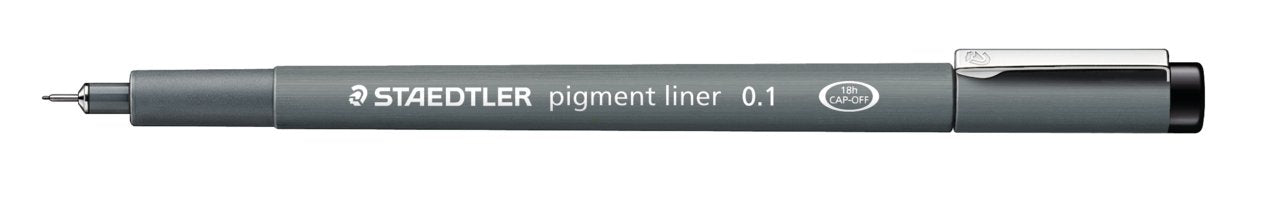 Staedtler 308 Pigment Liner Pen 0.1 mm - merriartist.com