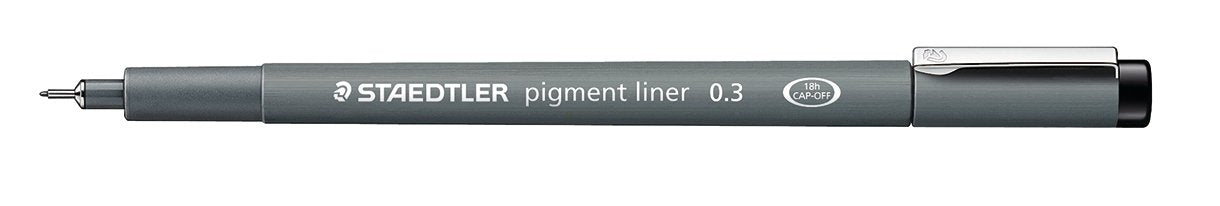 Staedtler 308 Pigment Liner Pen 0.3 mm - merriartist.com