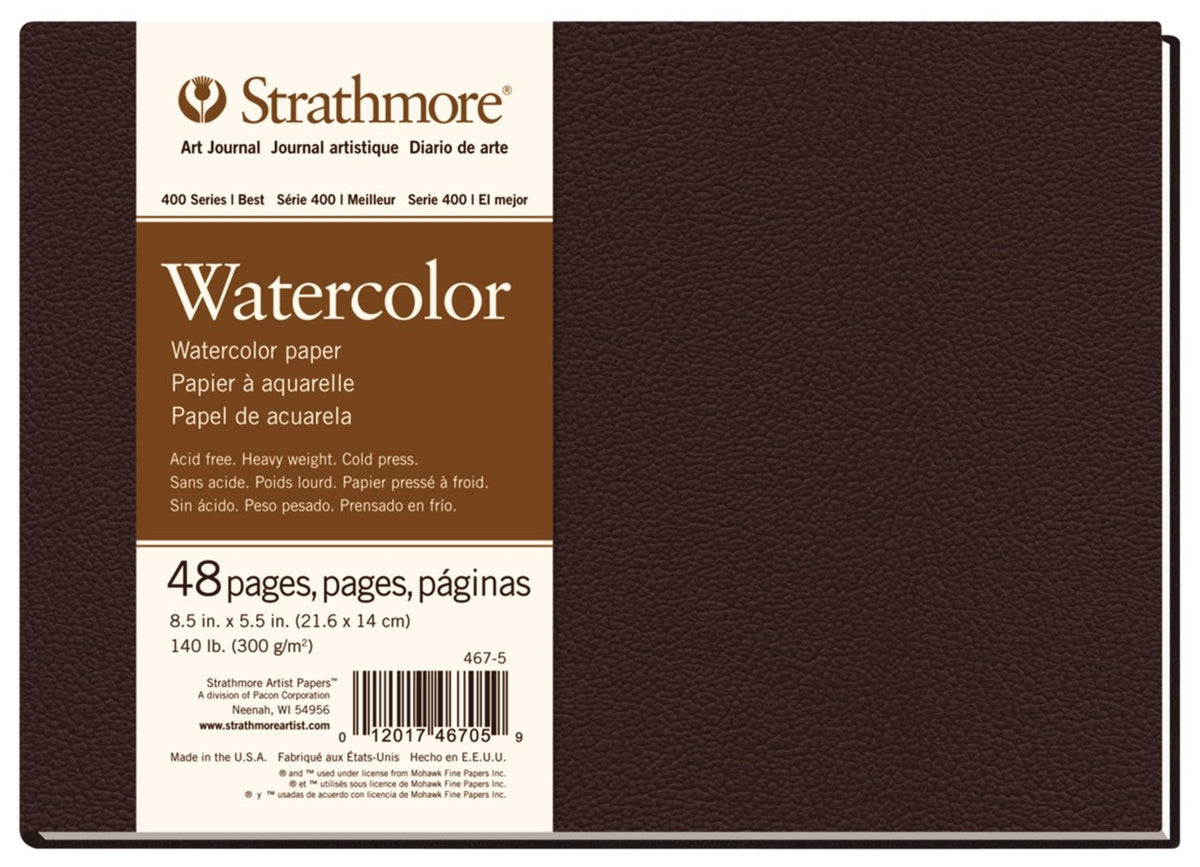 Strathmore Visual Journal Watercolor Paper Review