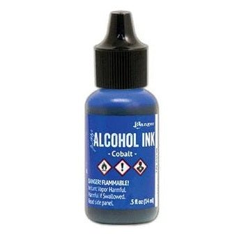 Tim Holtz Alcohol Ink .5oz - Cobalt - merriartist.com