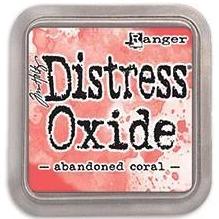 Tim Holtz Distress Oxide Stamp Pad - Abandoned Coral - merriartist.com