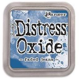 Tim Holtz Distress Oxide Stamp Pad - Faded Jeans - merriartist.com
