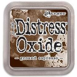 Tim Holtz Distress Oxide Stamp Pad - Ground Espresso - merriartist.com