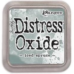 Tim Holtz Distress Oxide Stamp Pad - Iced Spruce - merriartist.com