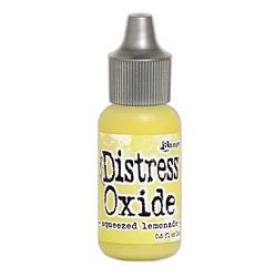 Tim Holtz Distress Oxides Reinker 0.5 fl. oz. - Squeezed Lemonade - merriartist.com