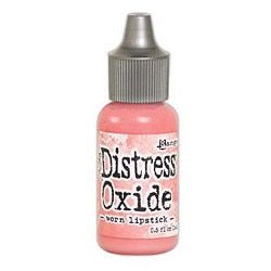 Tim Holtz Distress Oxides Reinker 0.5 fl. oz. - Worn Lipstick - merriartist.com