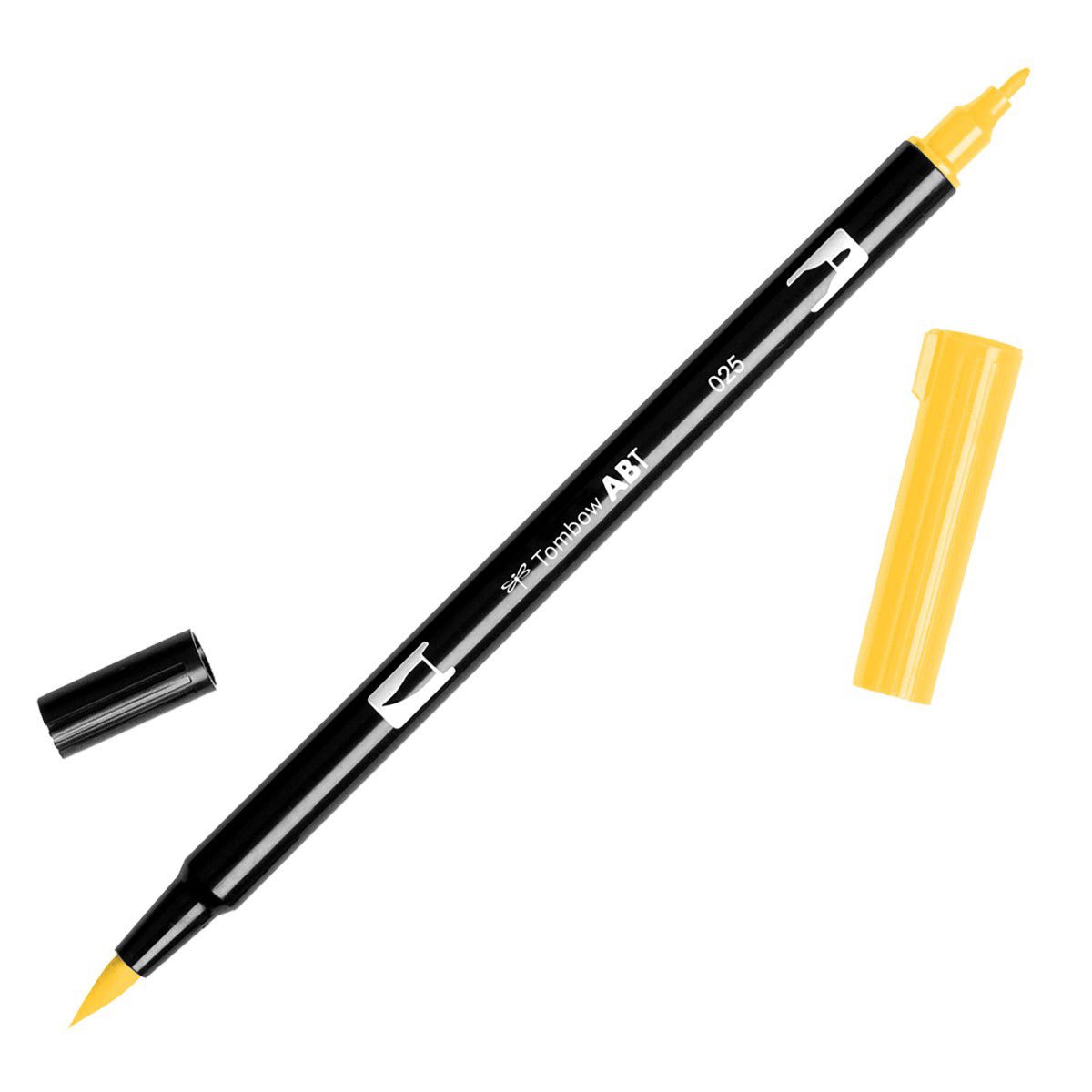 Tombow Dual Brush Pen 025 Light Orange - merriartist.com