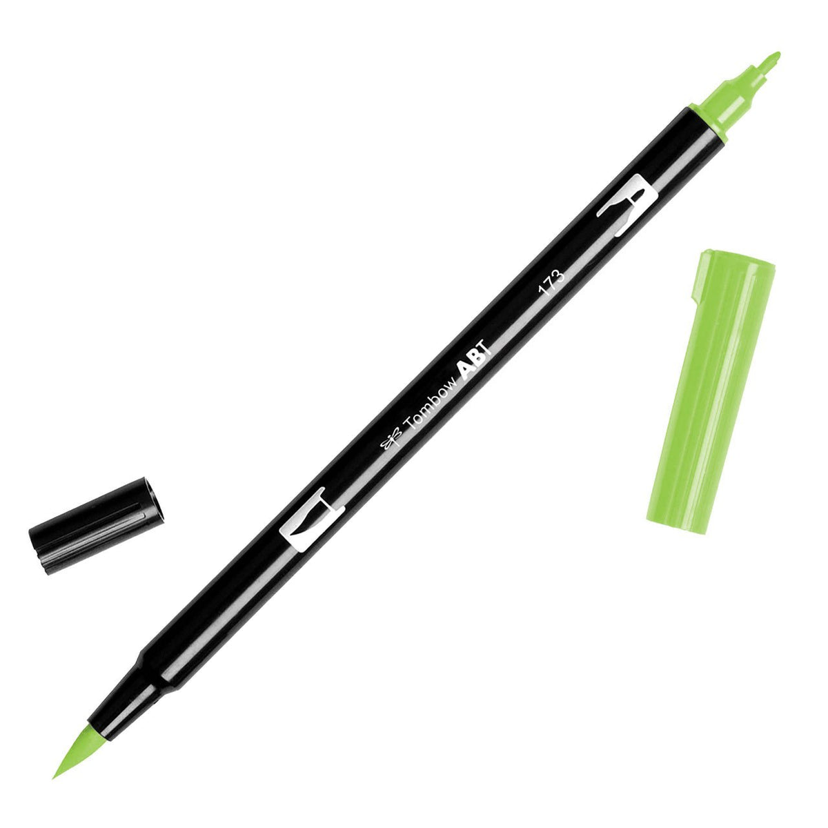 Tombow Dual Brush Pen 173 Willow Green - merriartist.com