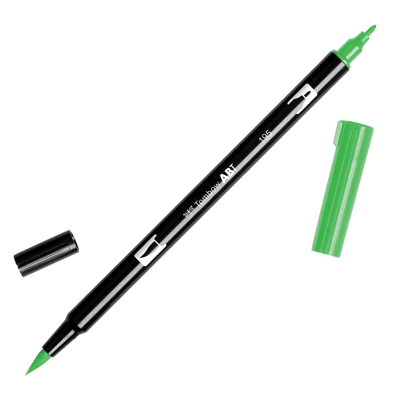 Tombow Dual Brush Pen 195 Light Green - merriartist.com