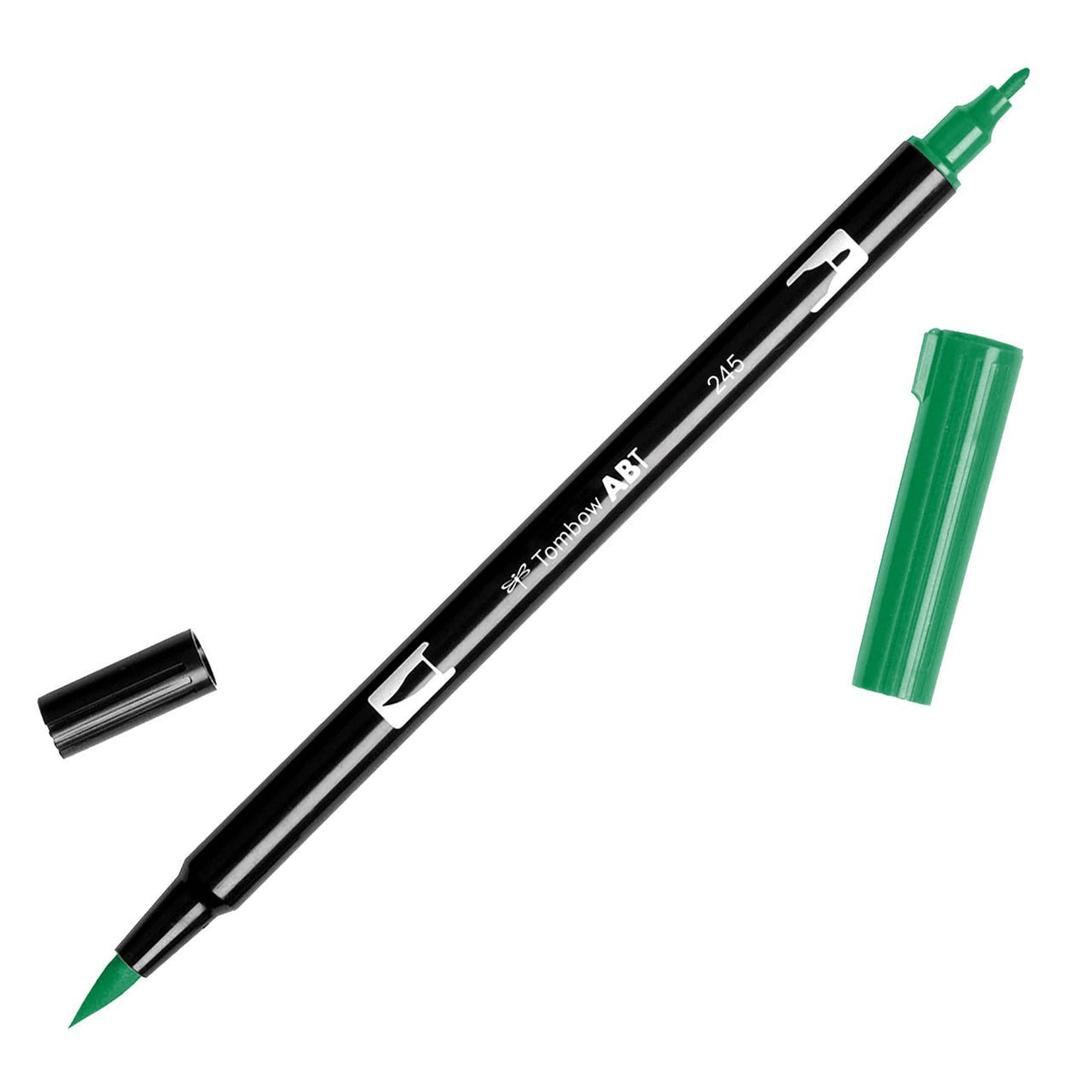 Tombow Dual Brush Pen 245 Sap Green - merriartist.com