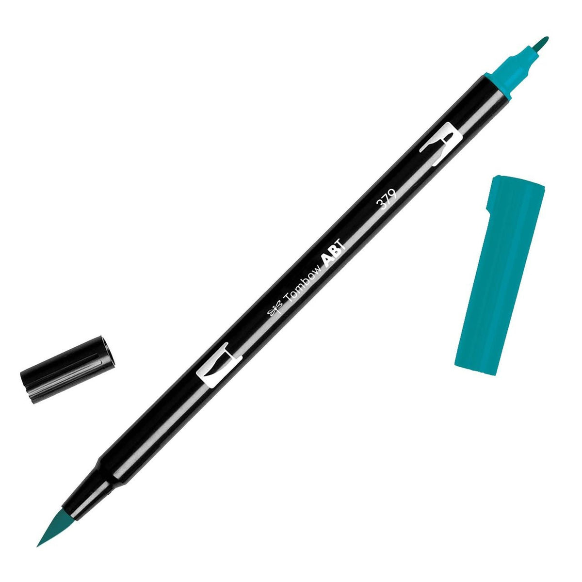 Tombow Dual Brush Pen 379 Jade Green - merriartist.com