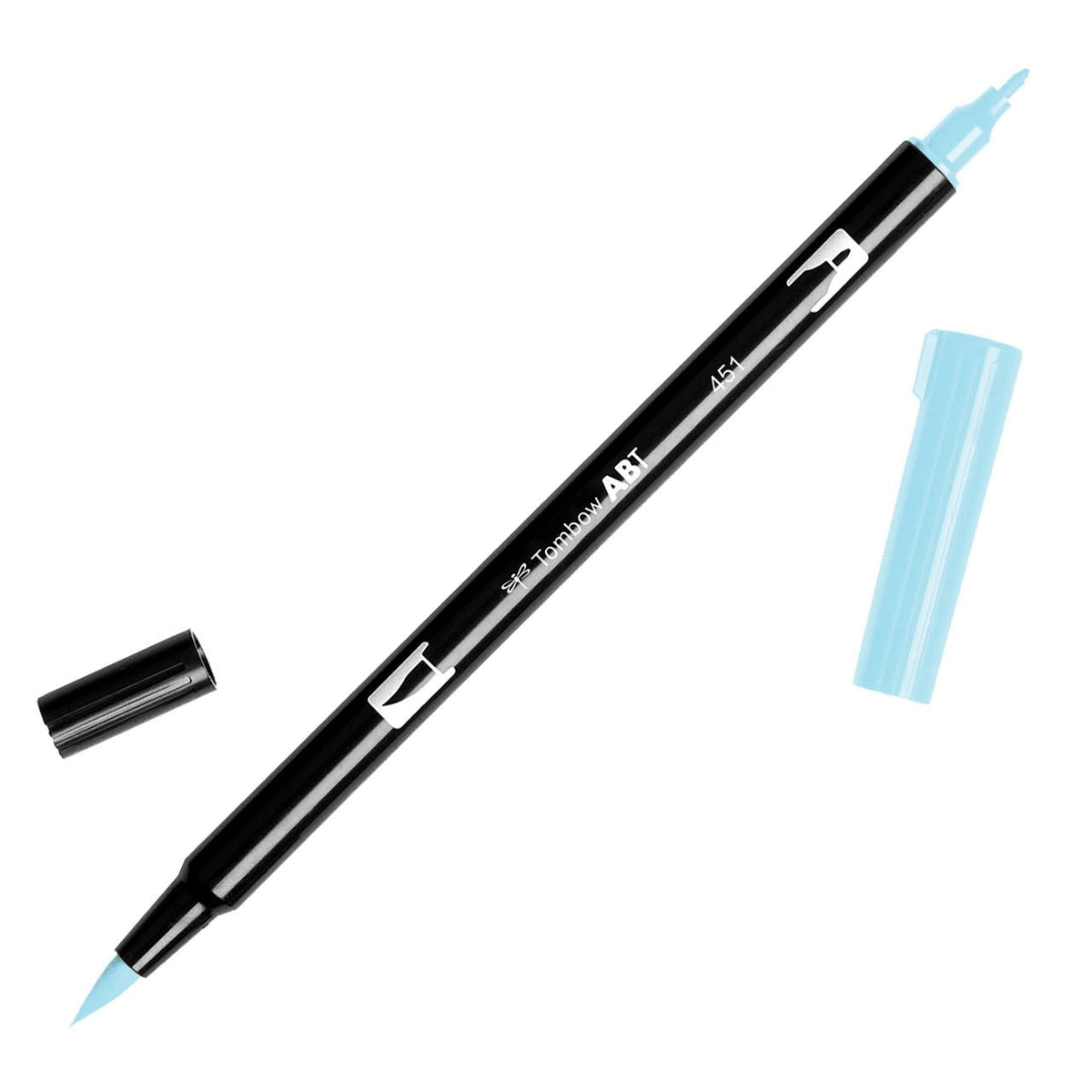 Tombow Dual Brush Pen 451 Sky Blue - merriartist.com