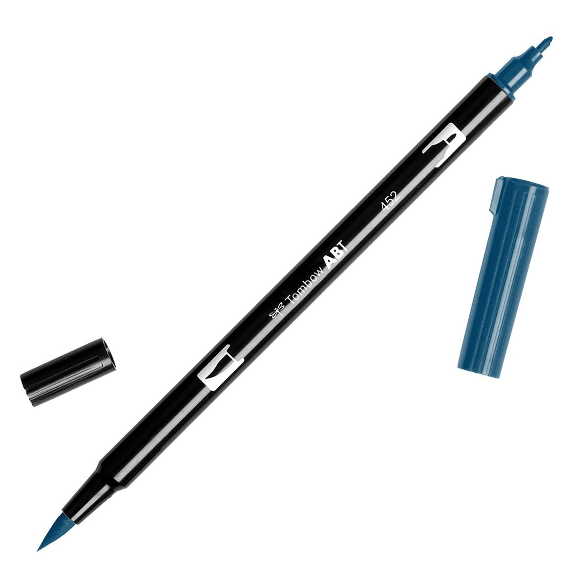 Tombow Dual Brush Pen 452 Process Blue - merriartist.com