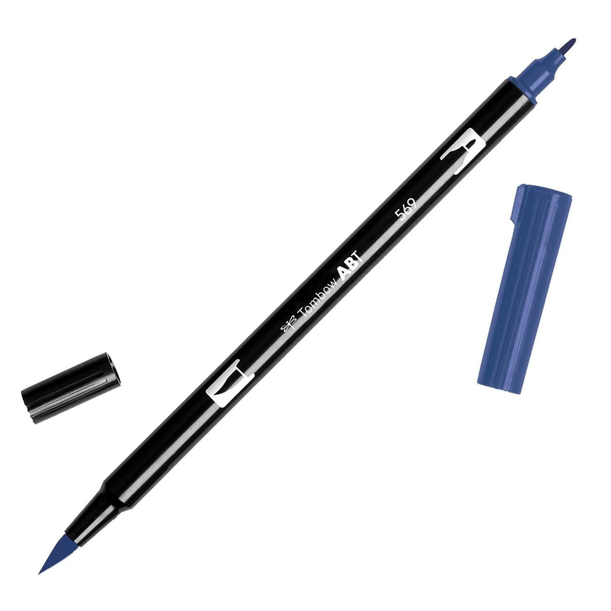 Tombow Dual Brush Pen 569 Jet Blue - merriartist.com