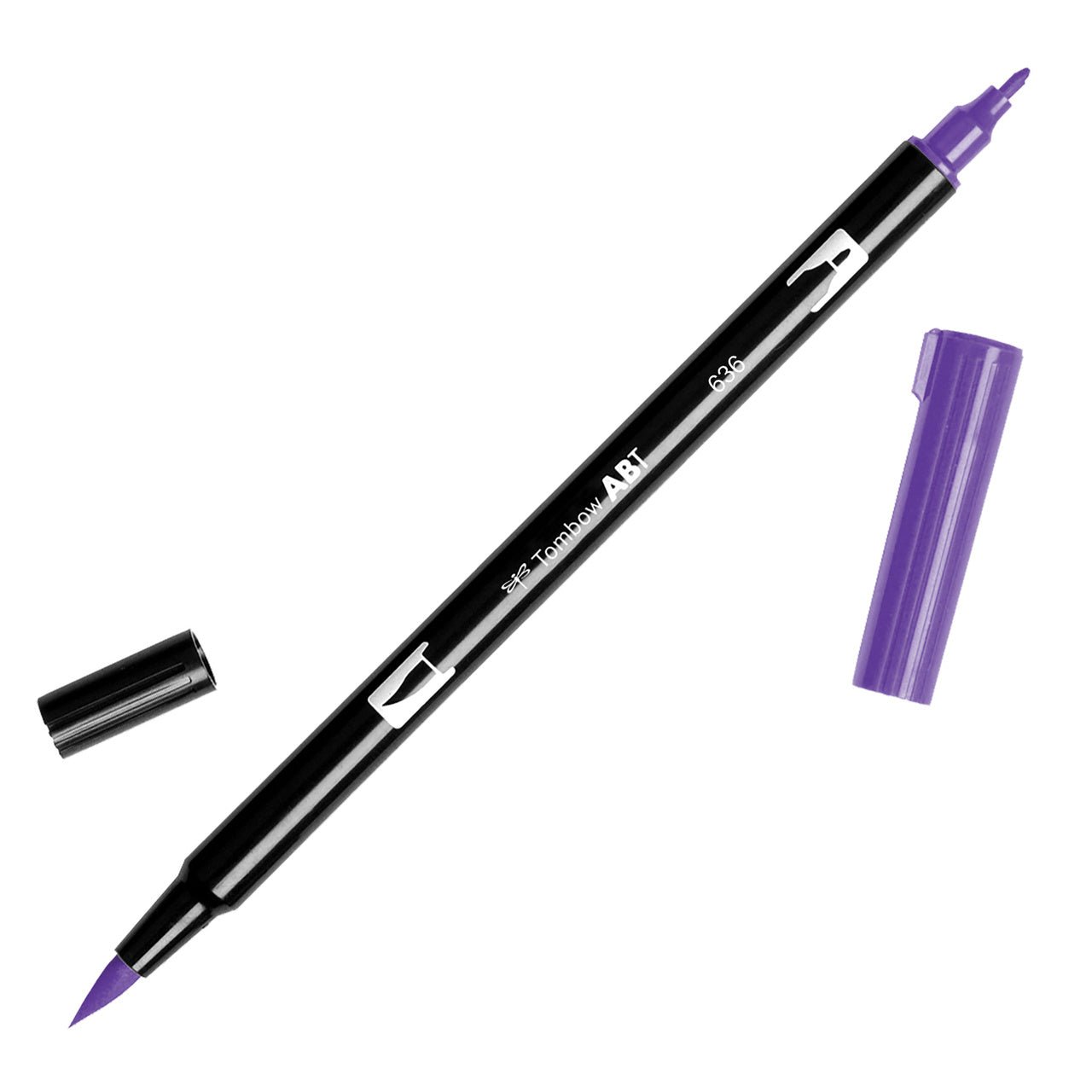 Tombow Dual Brush Pen 636 Imperial Purple - merriartist.com
