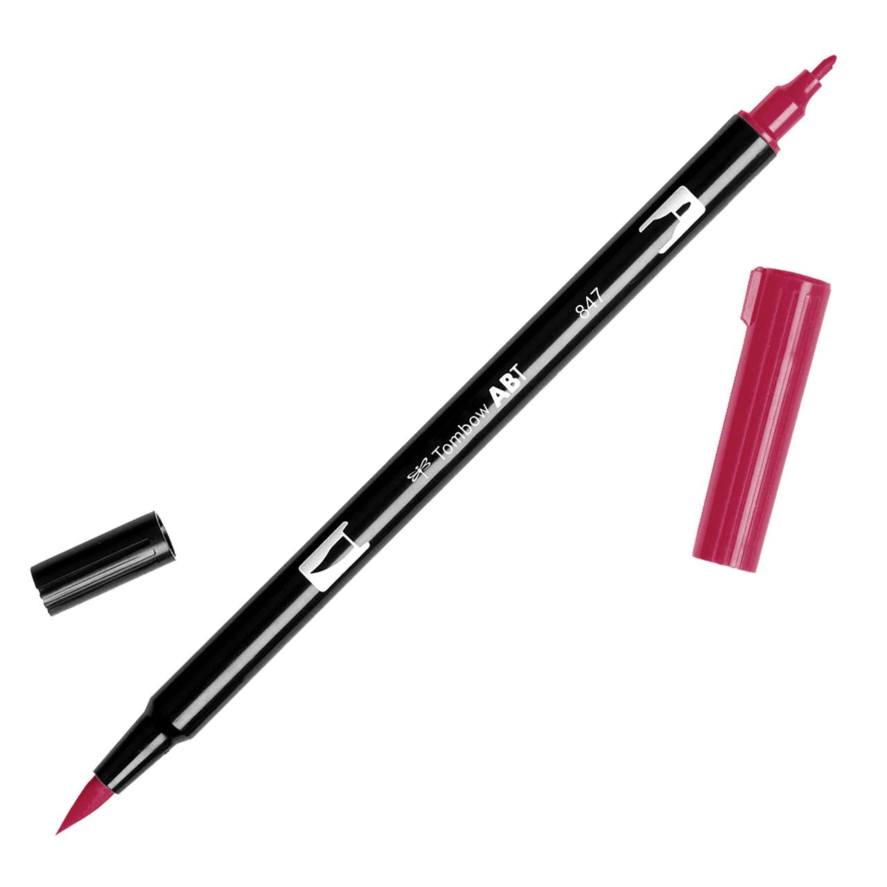 Tombow Dual Brush Pen 847 Crimson - merriartist.com