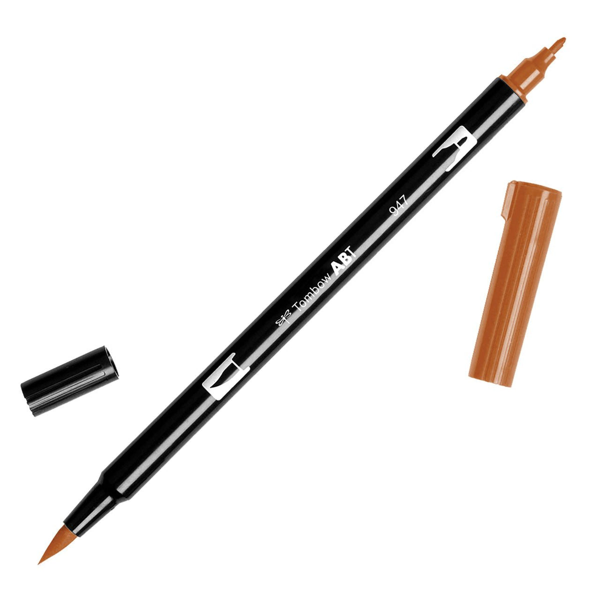 Tombow Dual Brush Pen 947 Burnt Sienna - merriartist.com