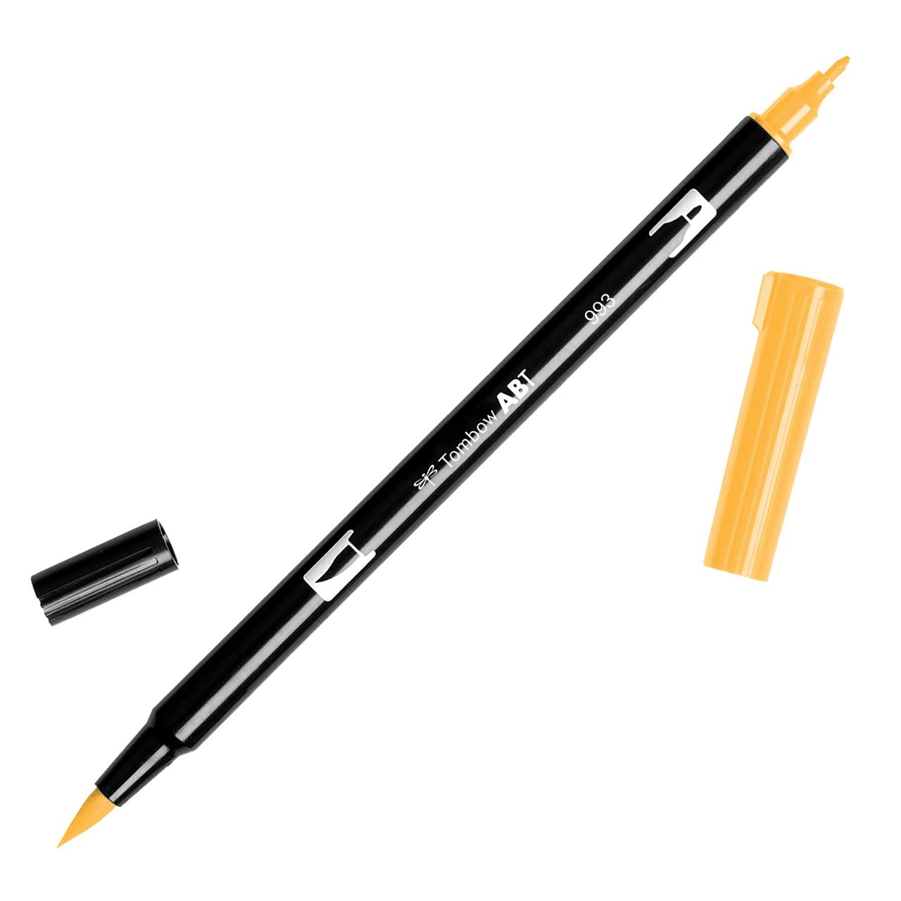 Tombow Dual Brush Pen 993 Chrome Orange - merriartist.com