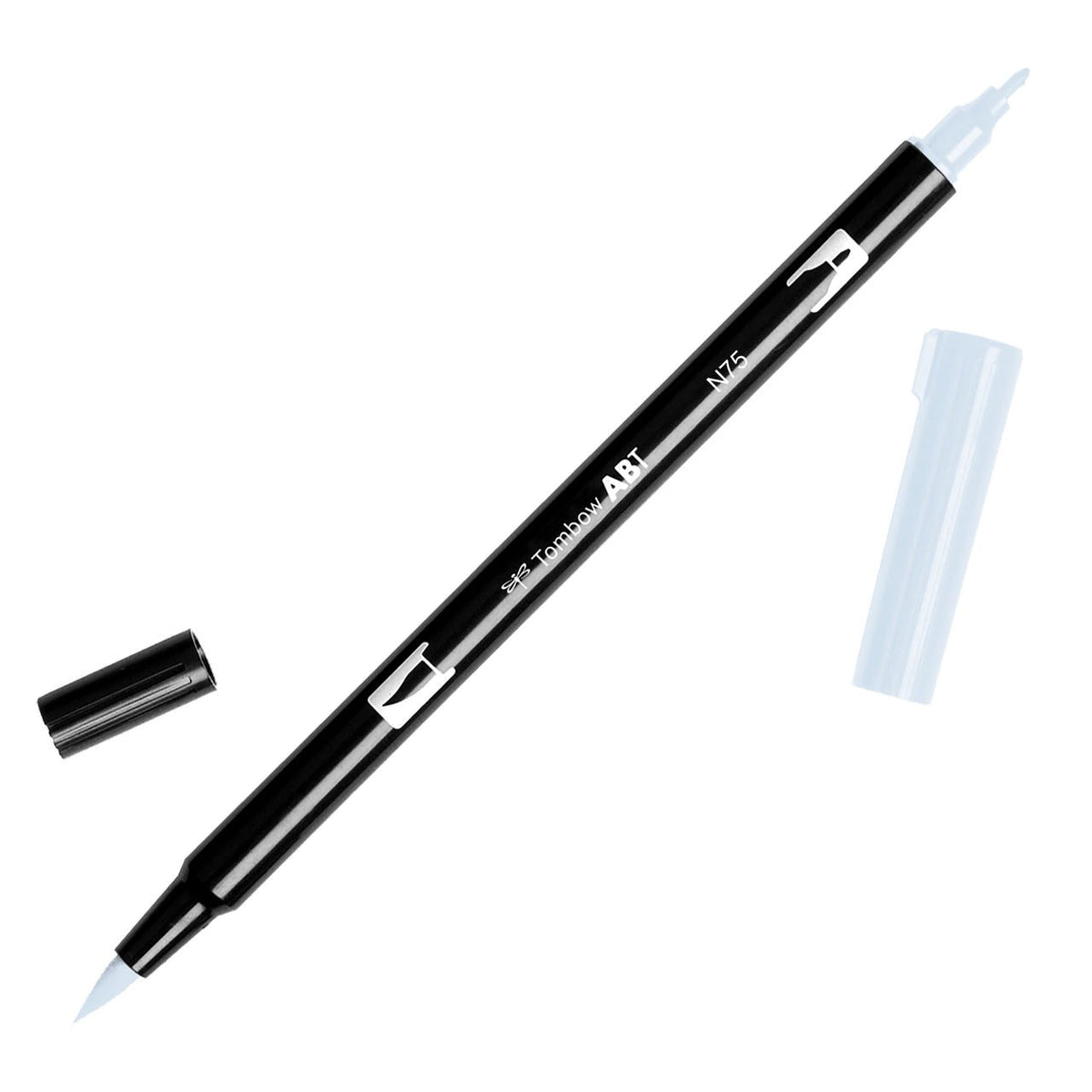 Tombow Dual Brush Pen N75 Cool Gray 3 - merriartist.com