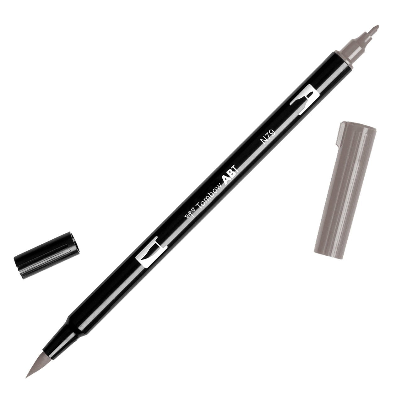 Tombow Dual Brush Pen N79 Warm Gray 2 - merriartist.com