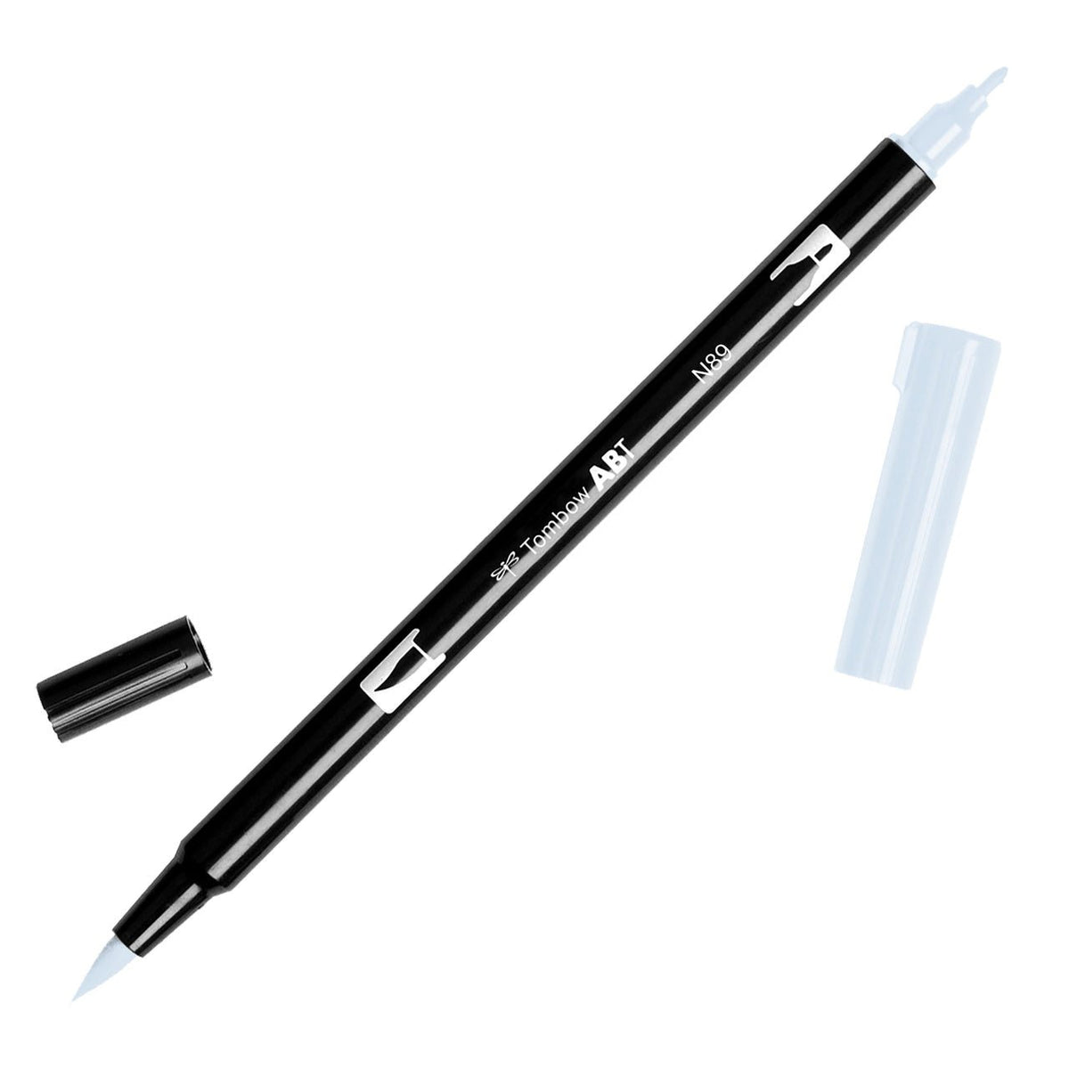 Tombow Dual Brush Pen N89 Warm Gray 1 - merriartist.com
