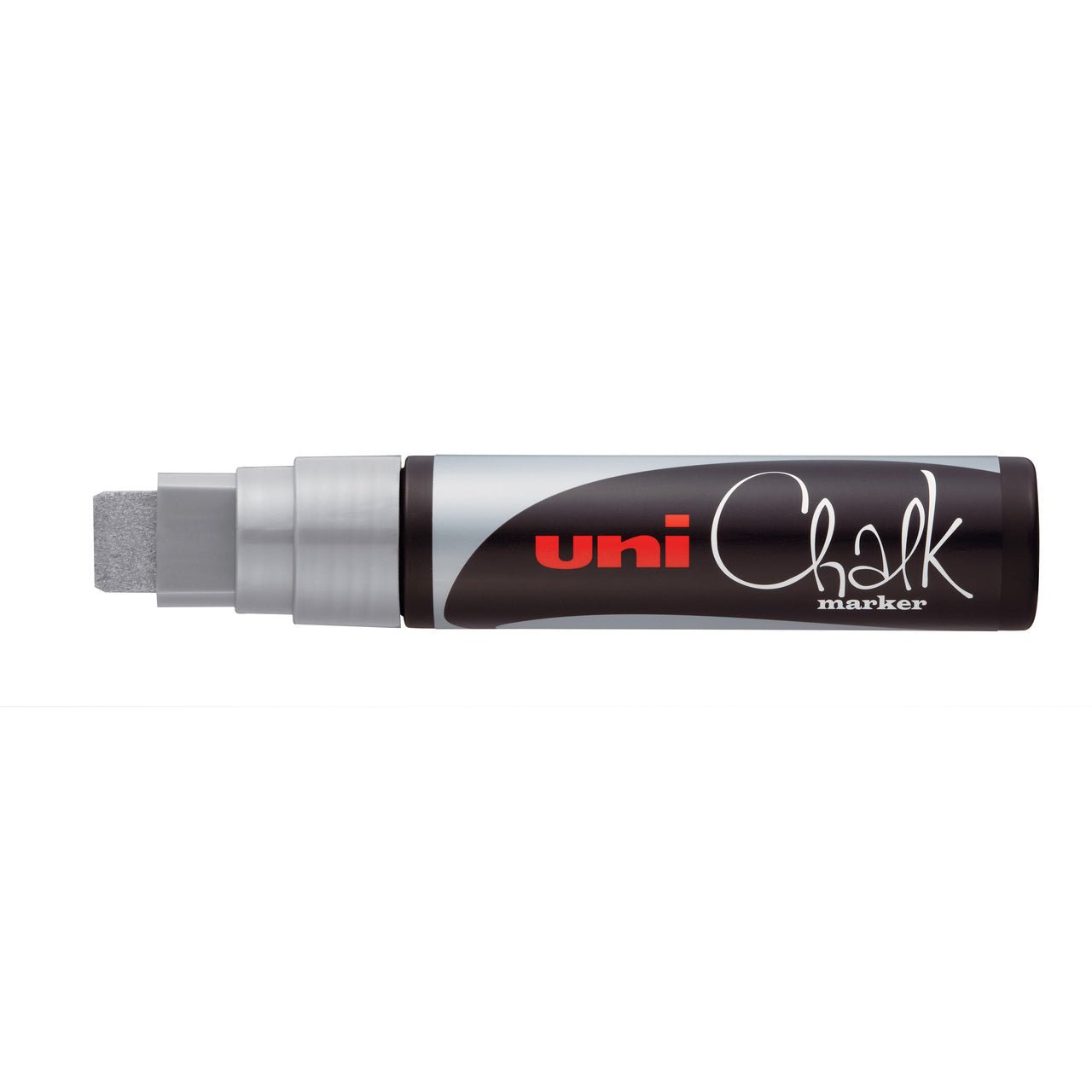 UNI Chalk Marker PWE-17K Extra-Broad - Silver - merriartist.com