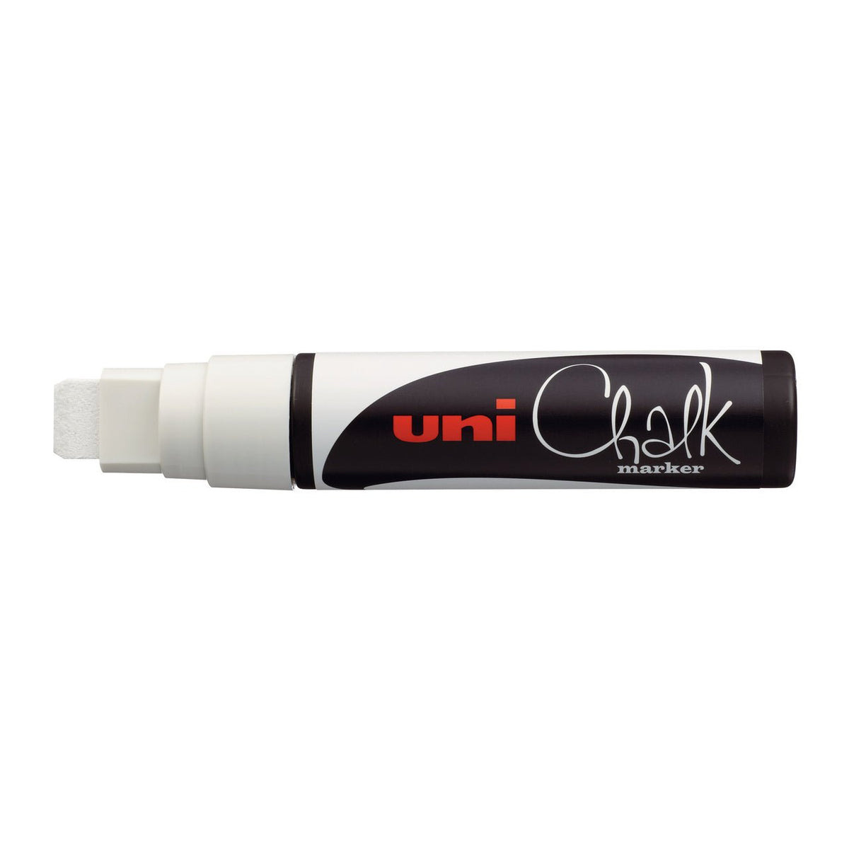 UNI Chalk Marker PWE-17K Extra-Broad - White - merriartist.com
