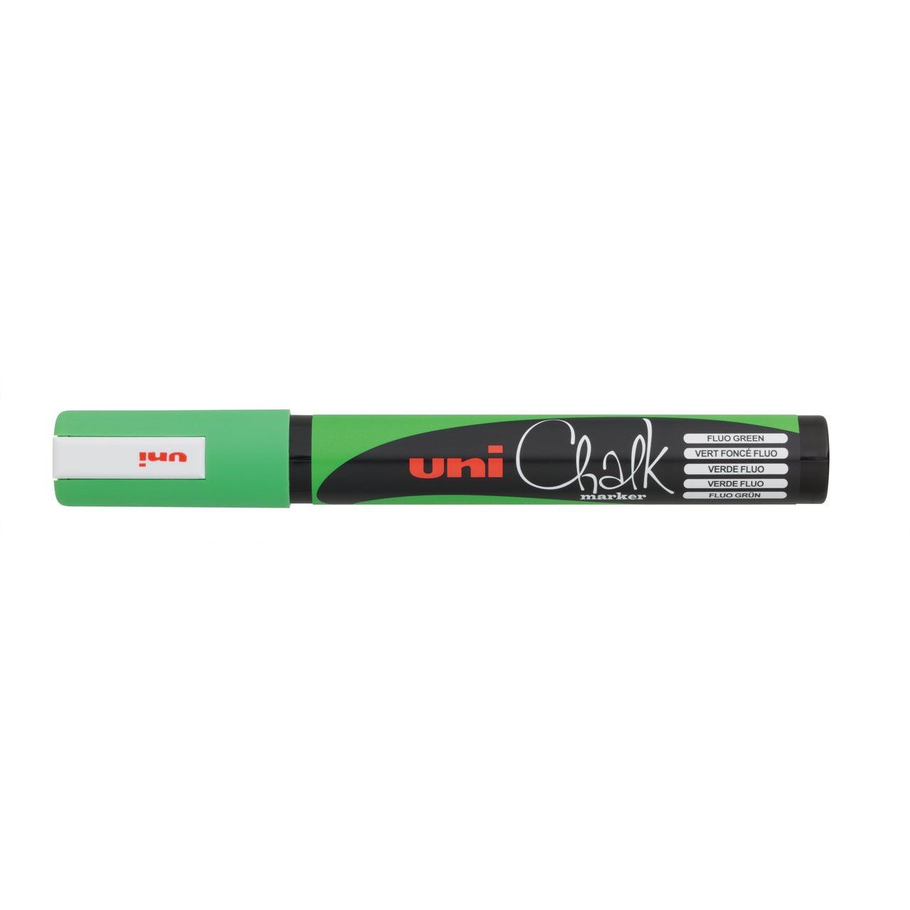 UNI Chalk Marker PWE-5M Medium - Fluorescent Green - merriartist.com