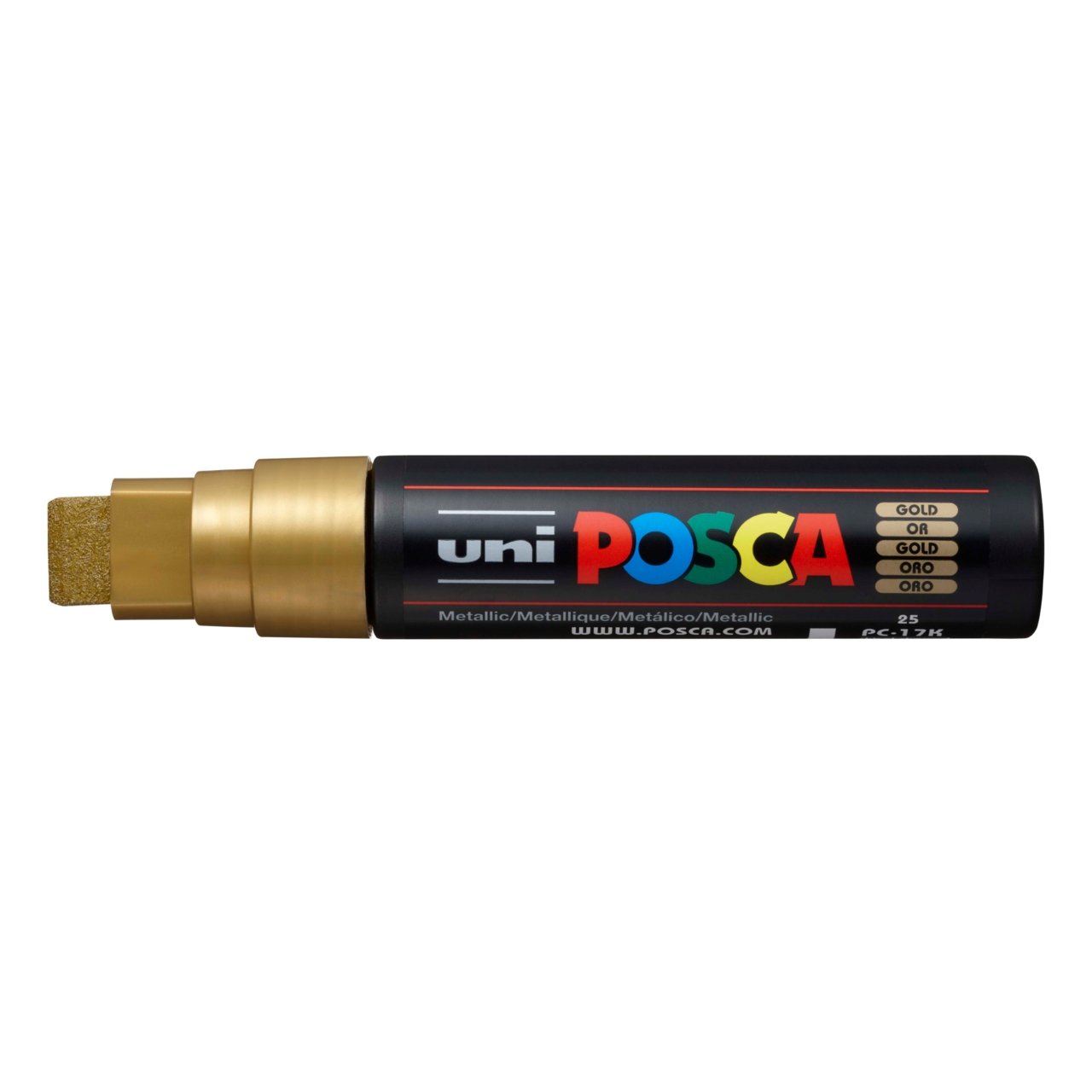 uni POSCA Paint Marker PC-17K Extra Broad - Gold - merriartist.com
