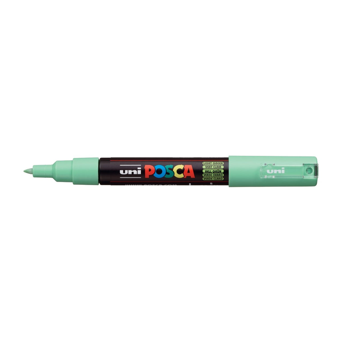 uni POSCA Paint Marker PC-1M Extra Fine Tapered Bullet Tip - Light Green - merriartist.com