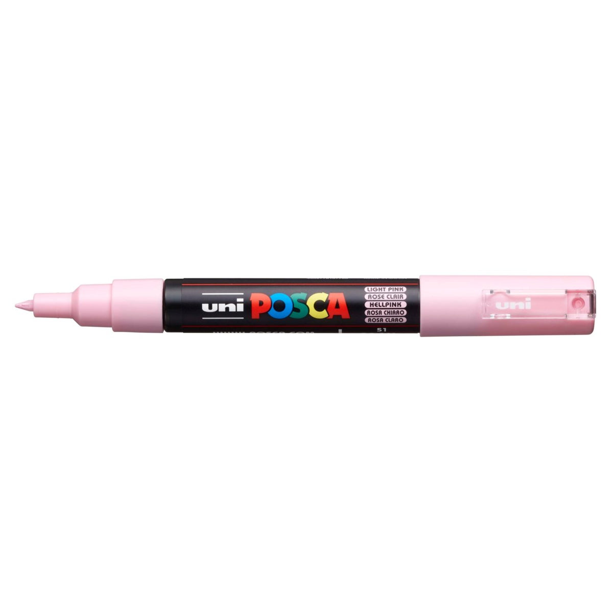 Uni Posca PC-3M Paint Marker Pastel Natural Color Fine Point 7 Color Set,  Fine Point Tip 